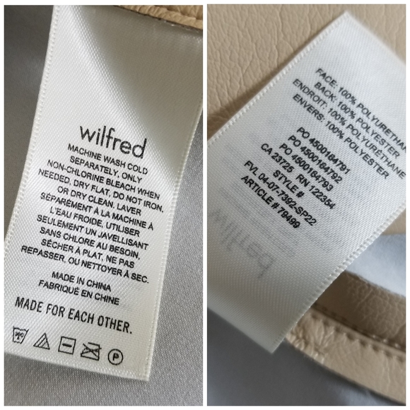 Aritzia Wilfred Vegan Leather Patio Mini Skirt - Picture 11 of 12